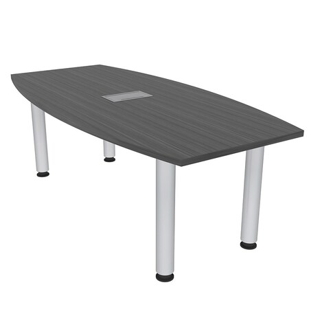 Skutchi Designs 33.5 in W, 69.5 in L, 29 in H, Engineered Wood Top, Grey H-BOT-3470-PT-EL-AN
